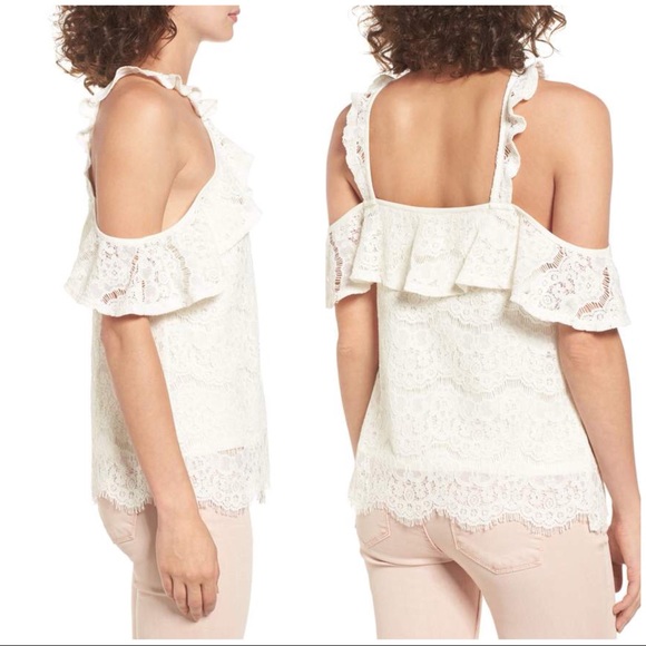 ☀️Love Fire cross lace top - Picture 5 of 6